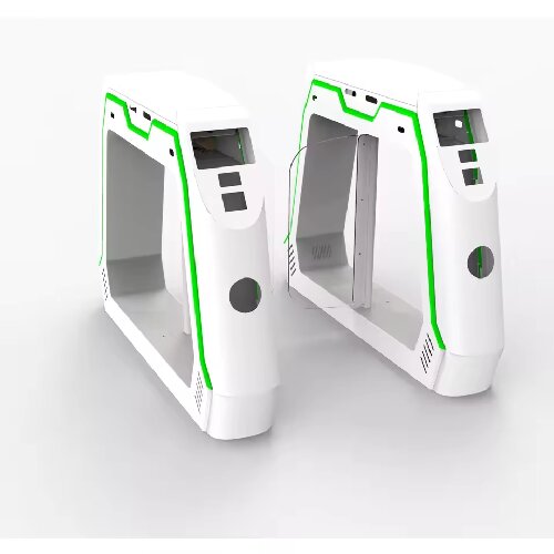 Cardlan Entrance Retractable Gate Turnstiles ID Card Swing Door Barriers Automatic Access Swing Barrier Flap Tripod Barrier Gate Turnstile