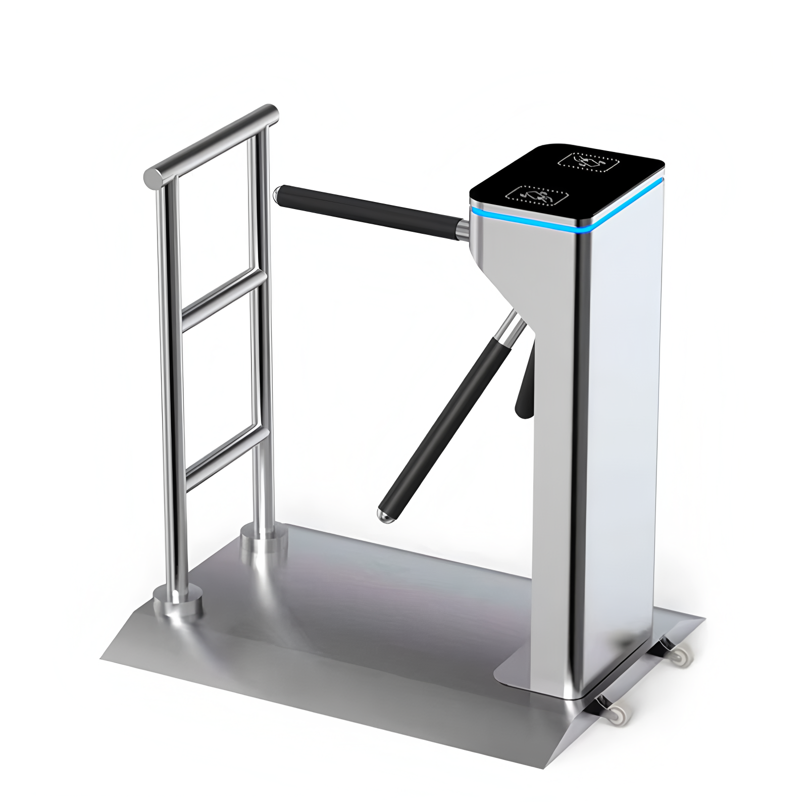 Access Control Automatic Tripod Turnstile And Access Gate Entrance Security System