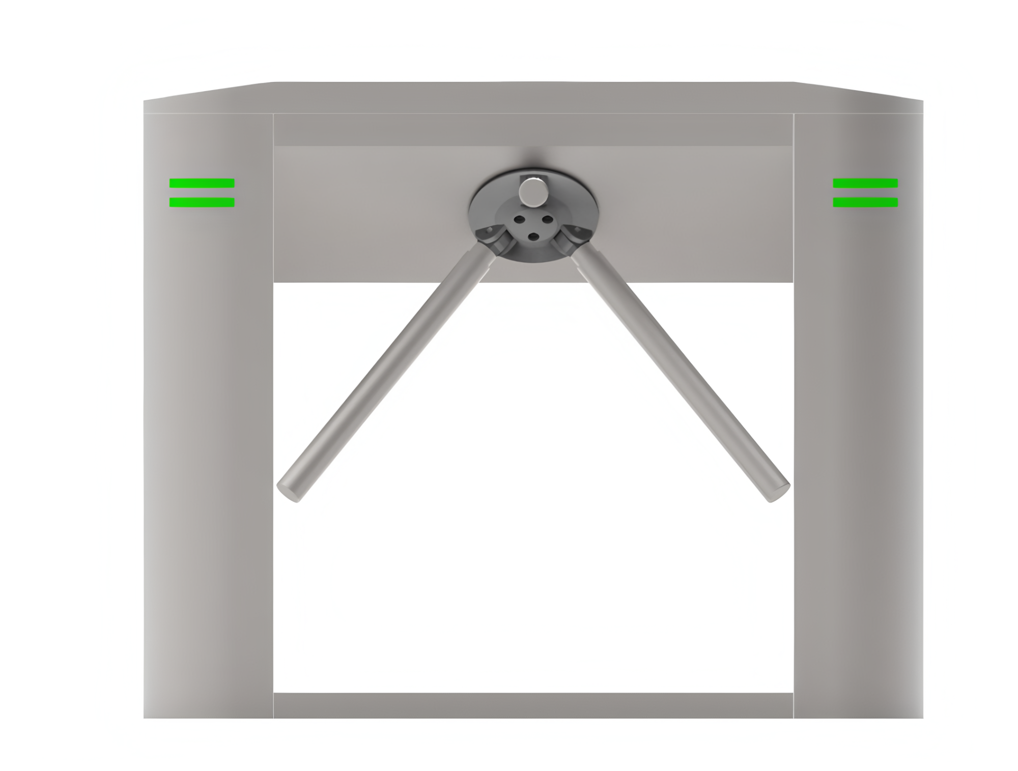 Access Control System Tripod Turnstile Barrier Gates For Gym Bus Office Building