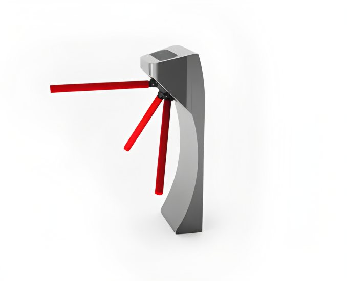 120W Security Tripod Turnstile Gate OpeningTransit Speed 30-45 Persons Per Minute