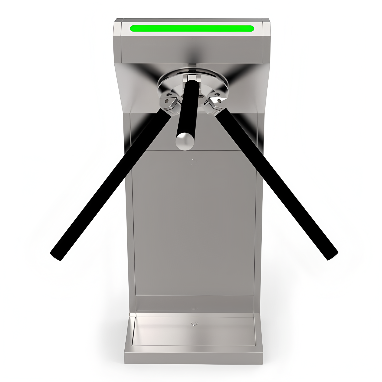Automatic Electronic 3 Arm Turnstile Access Control Turnstile Gate With Card Reader