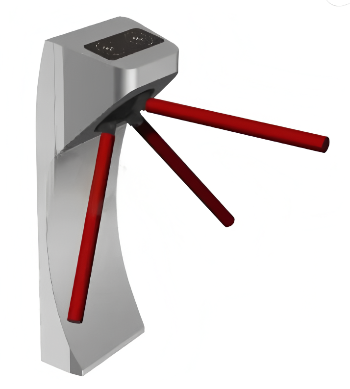 120W Security Tripod Turnstile Gate OpeningTransit Speed 30-45 Persons Per Minute