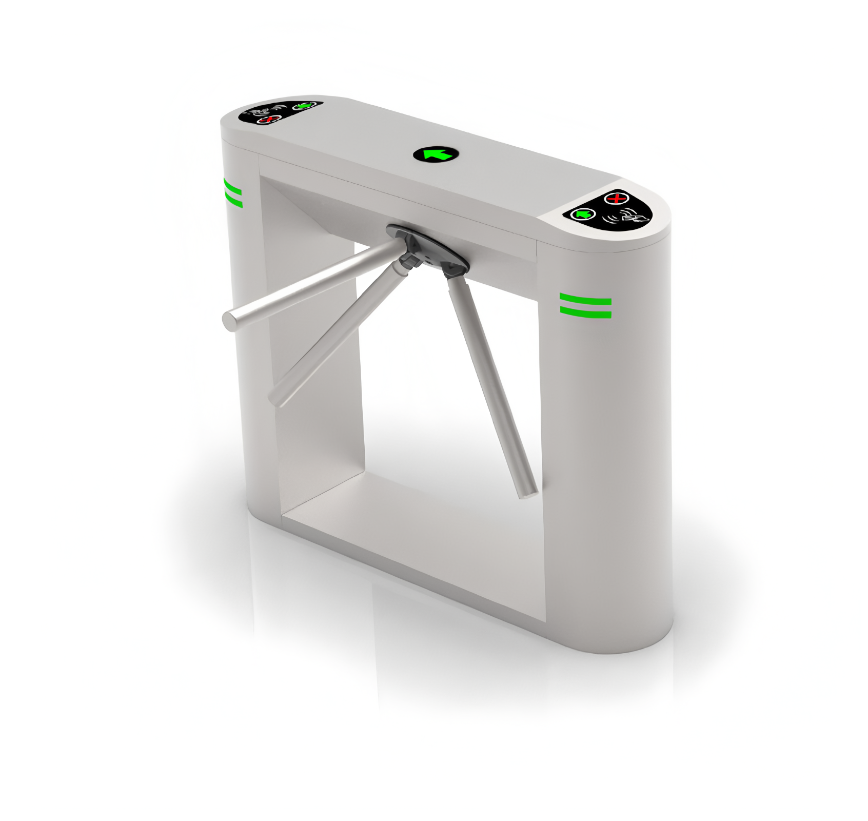 Access Control System Tripod Turnstile Barrier Gates For Gym Bus Office Building