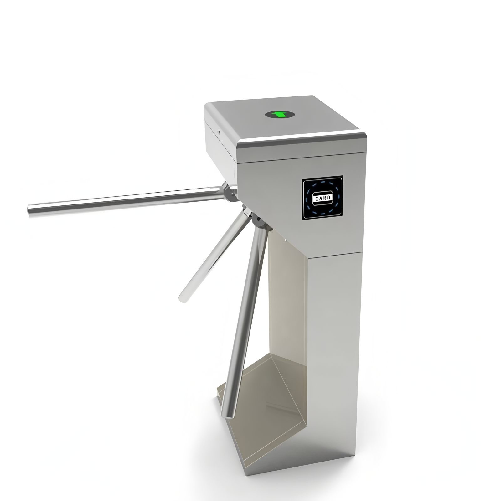 Lane Width 550mm Electronic Train Station Turnstile Gates 30-40 Persons/Min