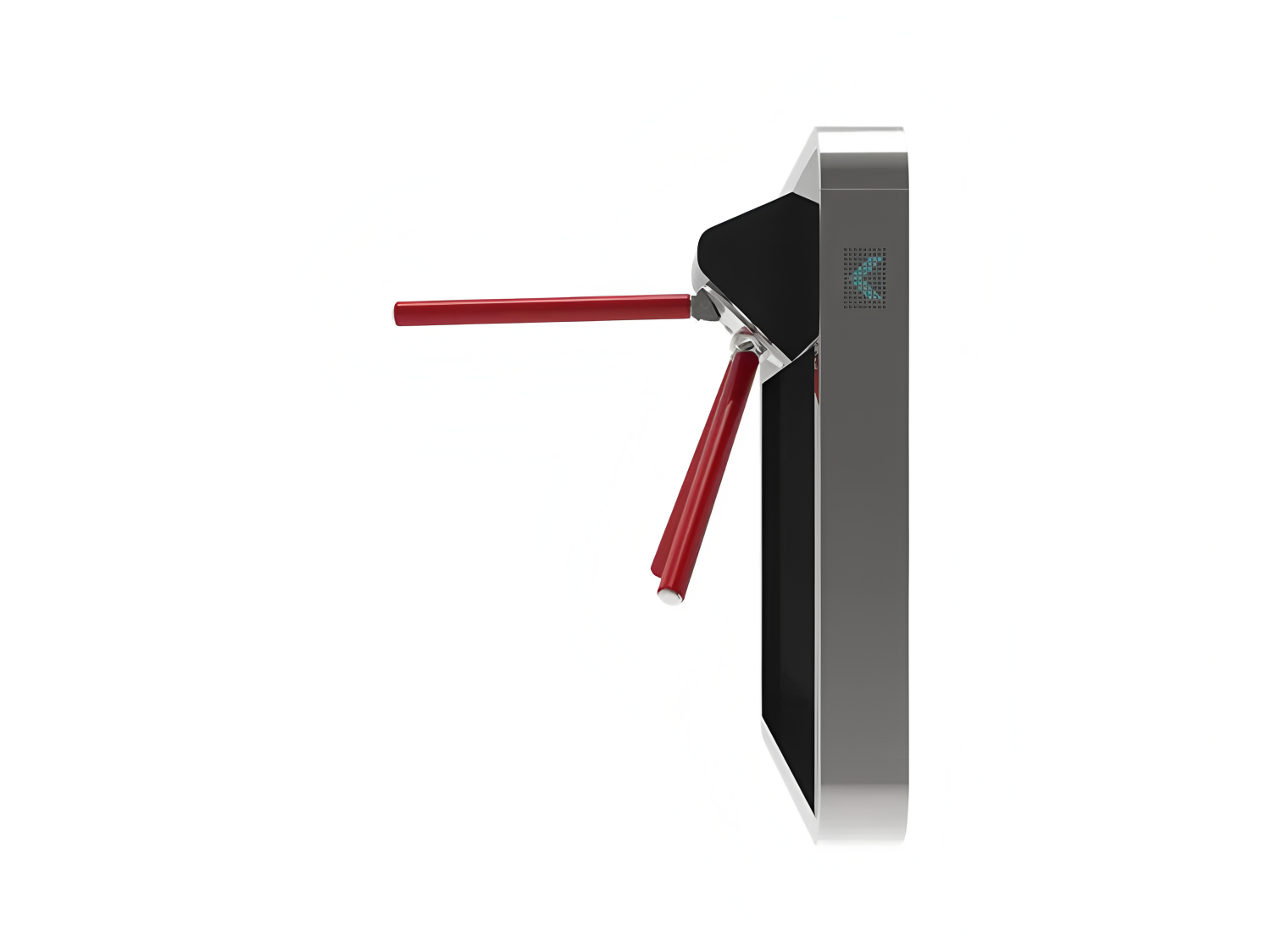 DC12V AC18V Construction Site Security Turnstiles Tripod Turnstile Gate 1s