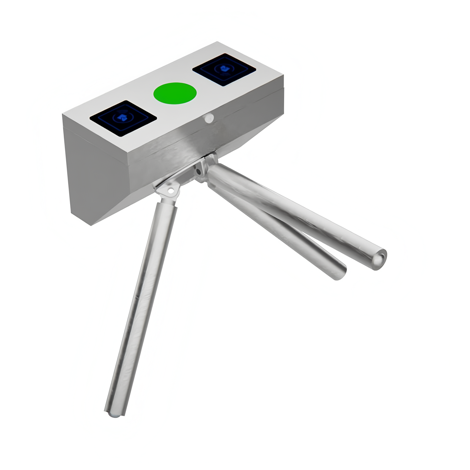 3 Arm Tripod Turnstile Gate Card Collector Access Hand Push 60W For Bus
