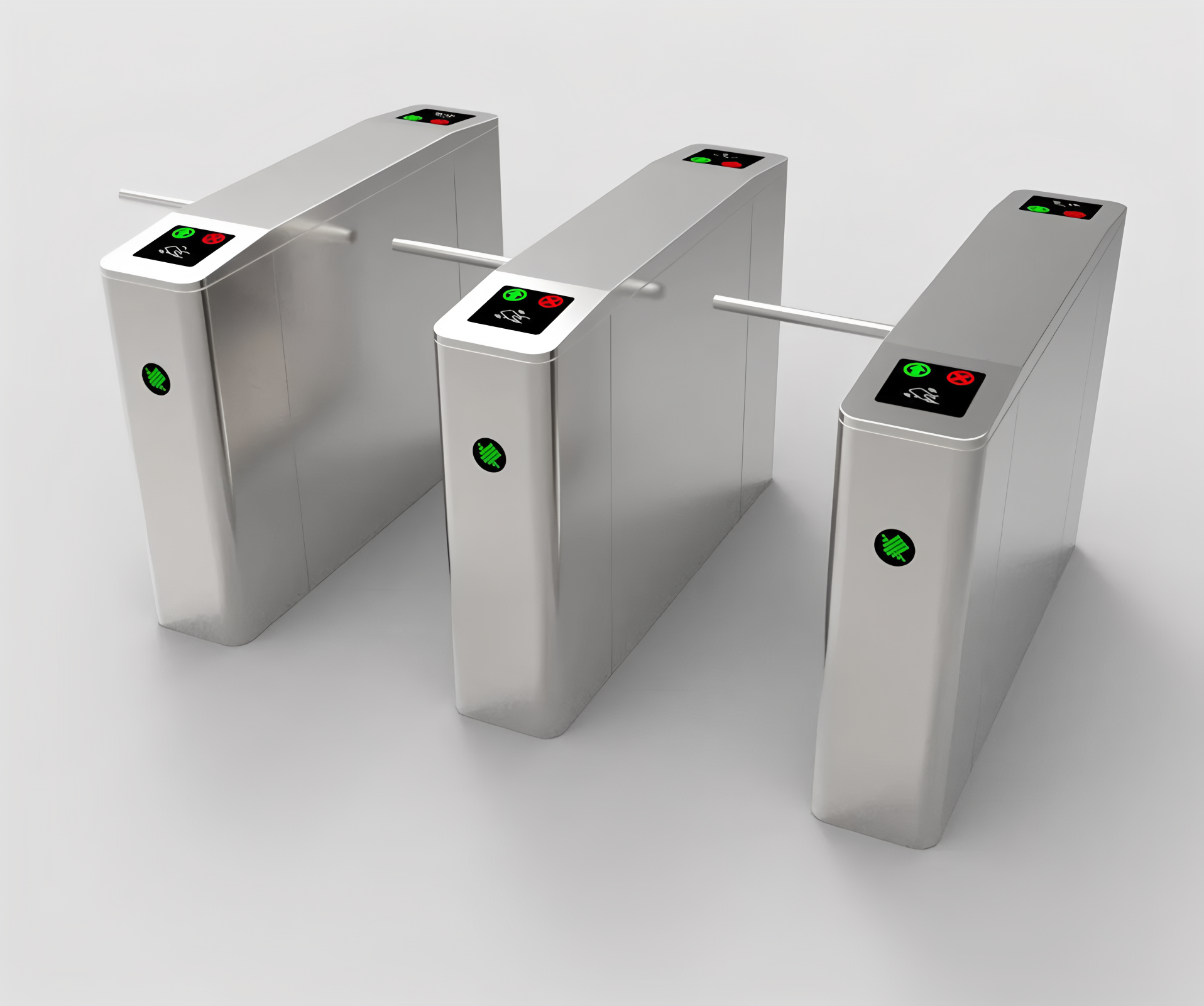 0.2s RFID Card Tripod Turnstile Access Control System IP54