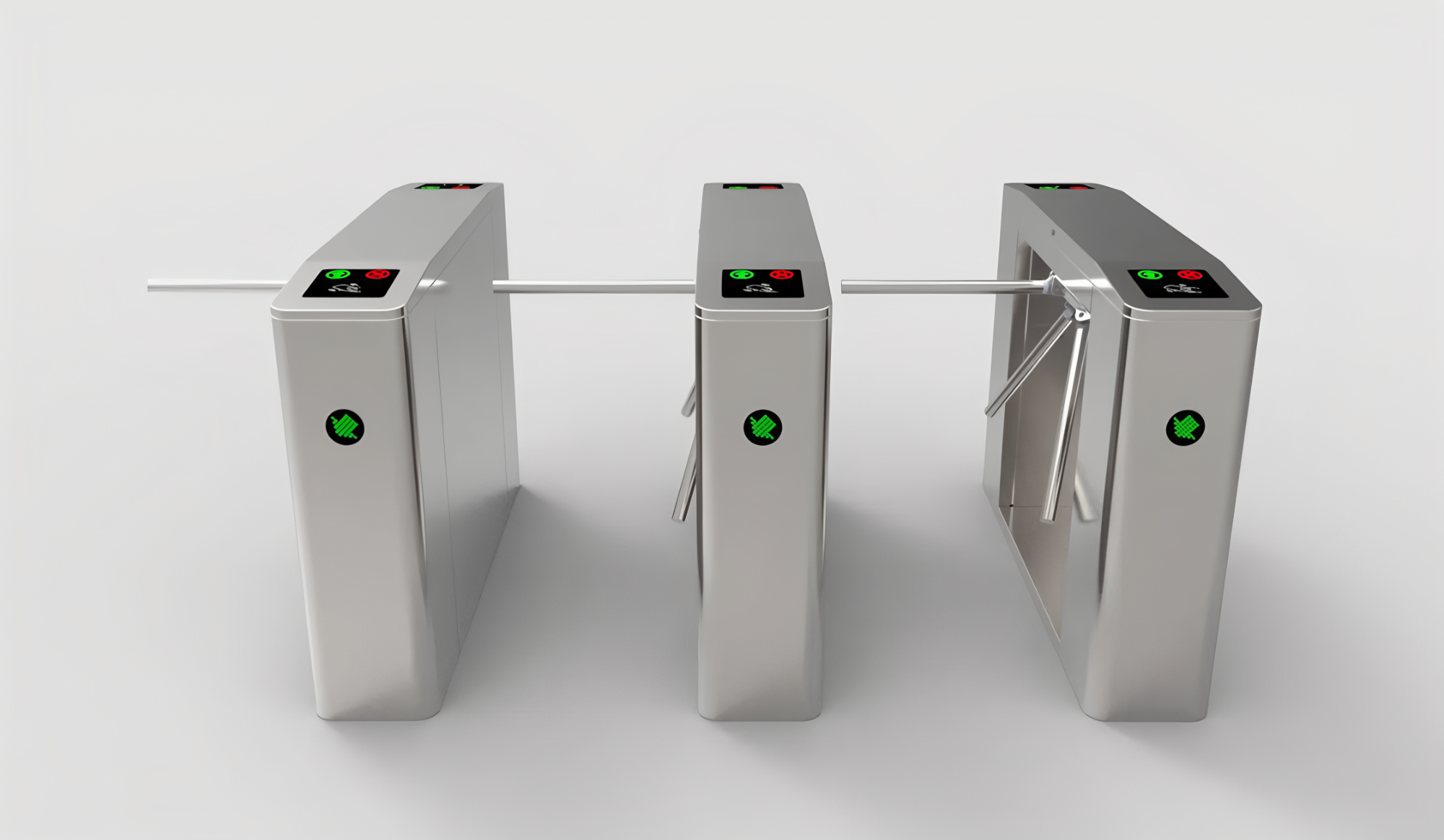 0.2s RFID Card Tripod Turnstile Access Control System IP54