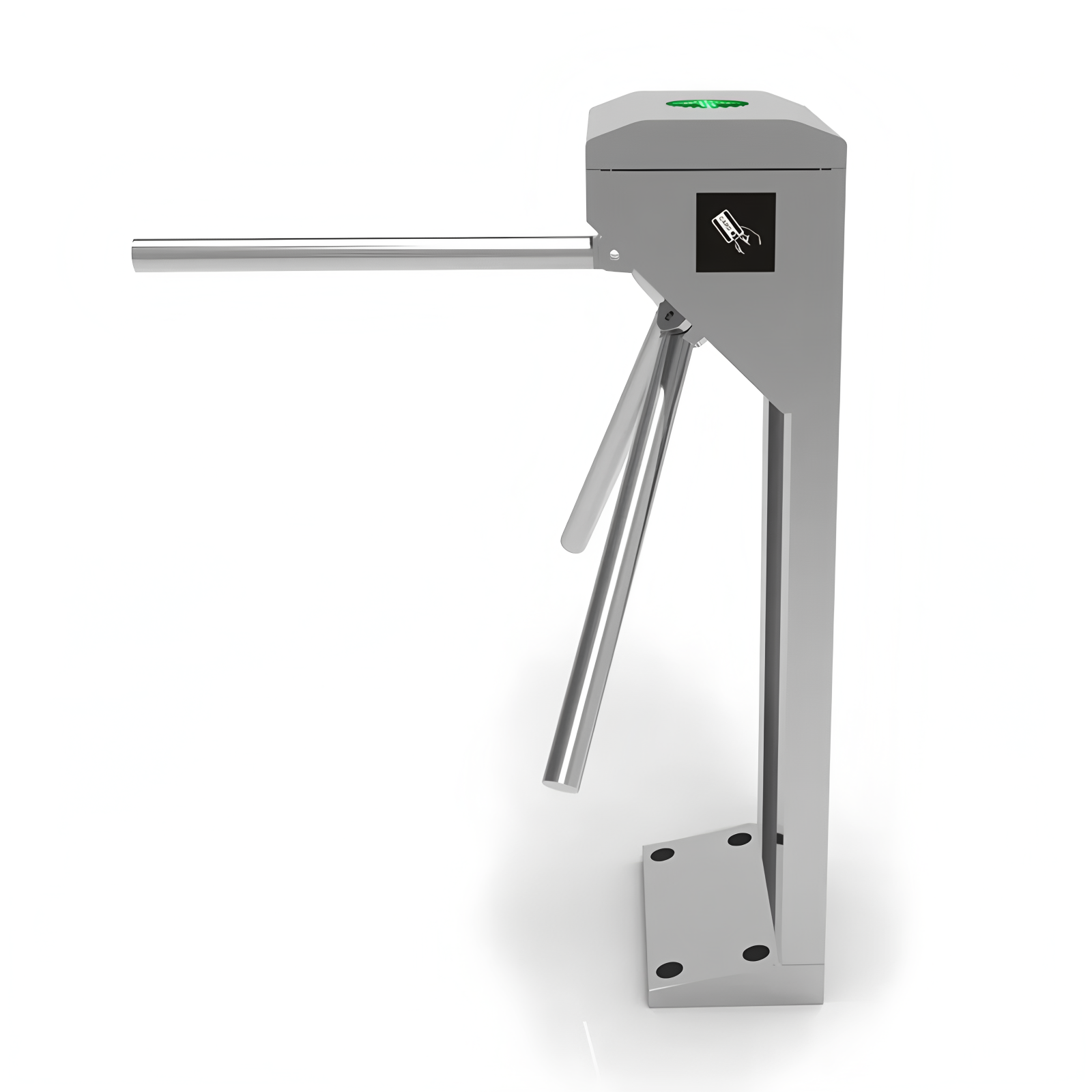 Anti Following Drop Arm Tripod Turnstile Gate AC220V 50Hz