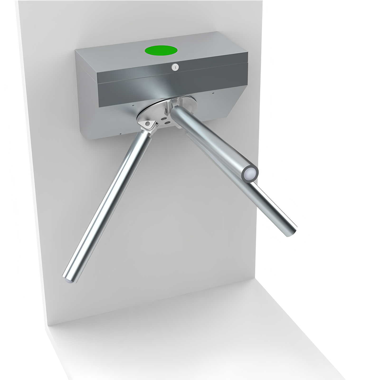 3 Arm Tripod Turnstile Gate Card Collector Access Hand Push 60W For Bus