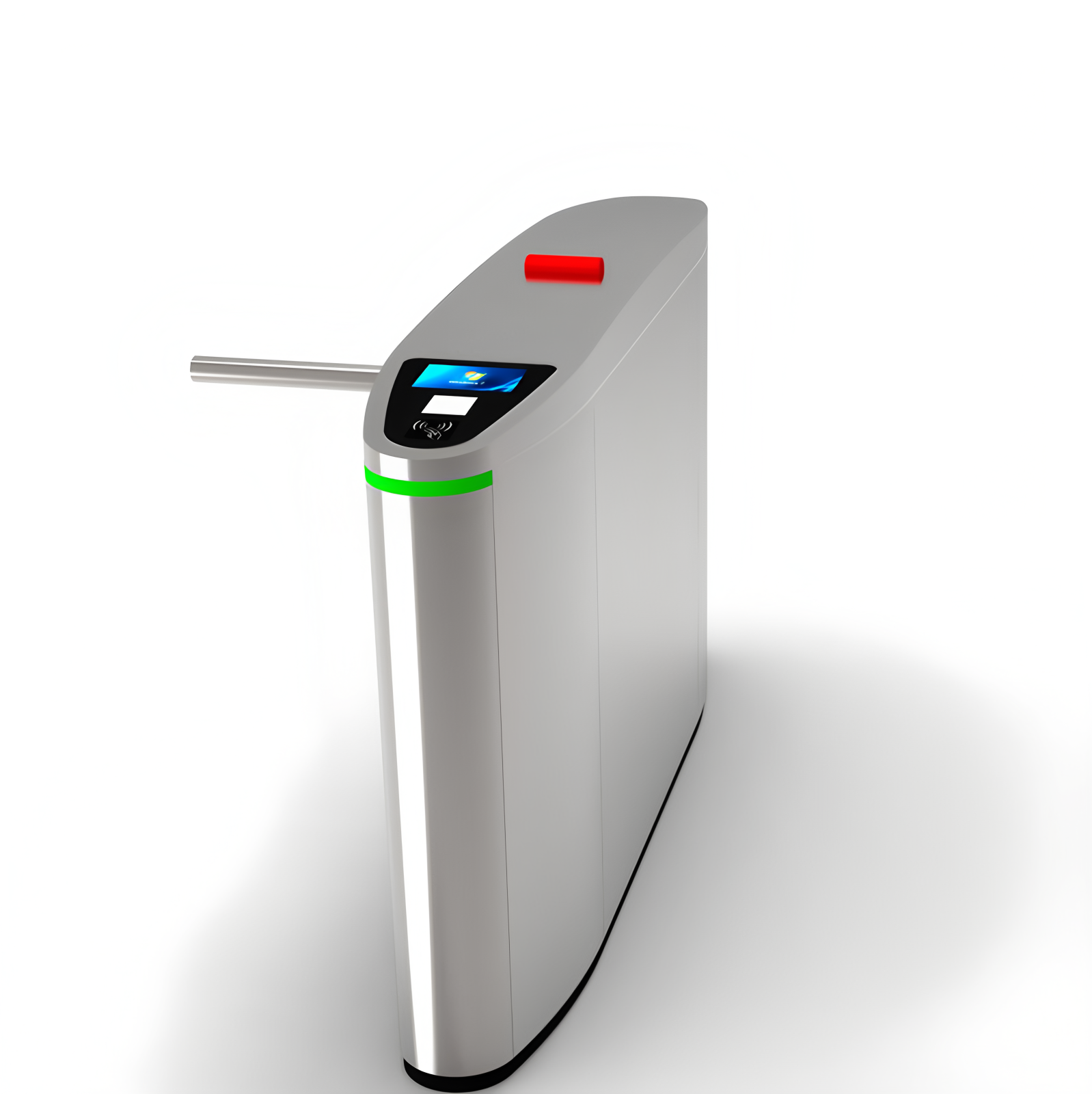 Security Tripod Turnstile Gate Efficient RFID Card Reader For Smooth Entry