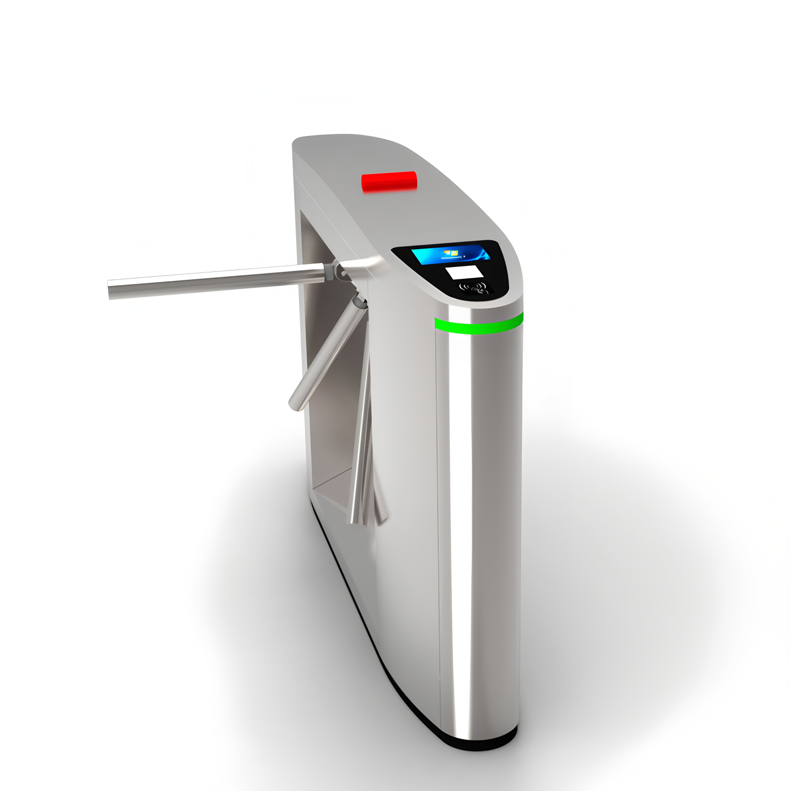 Security Tripod Turnstile Gate Efficient RFID Card Reader For Smooth Entry