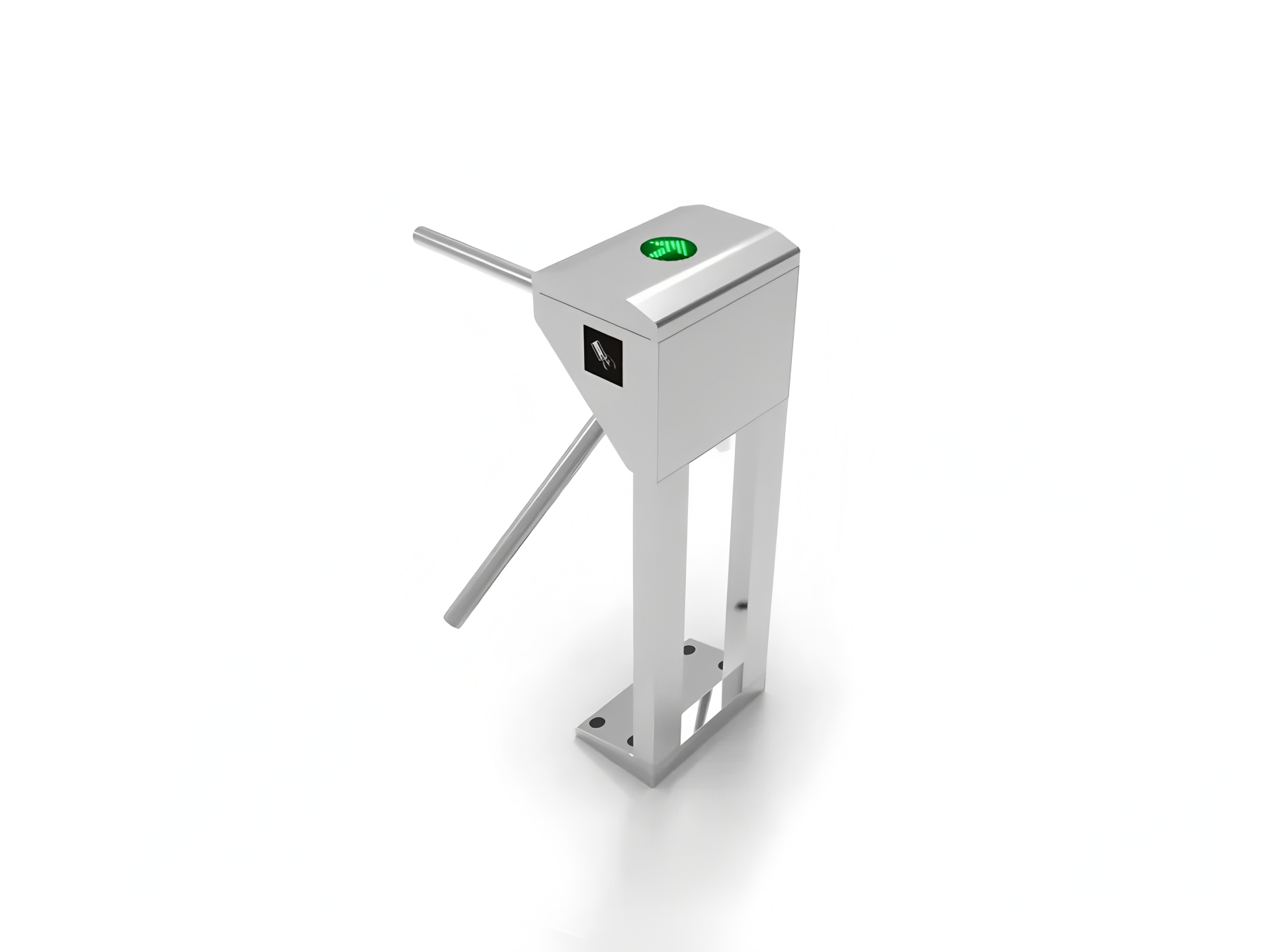 Anti Following Drop Arm Tripod Turnstile Gate AC220V 50Hz