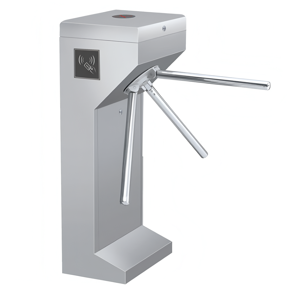 Lane Width 550mm Electronic Train Station Turnstile Gates 30-40 Persons/Min
