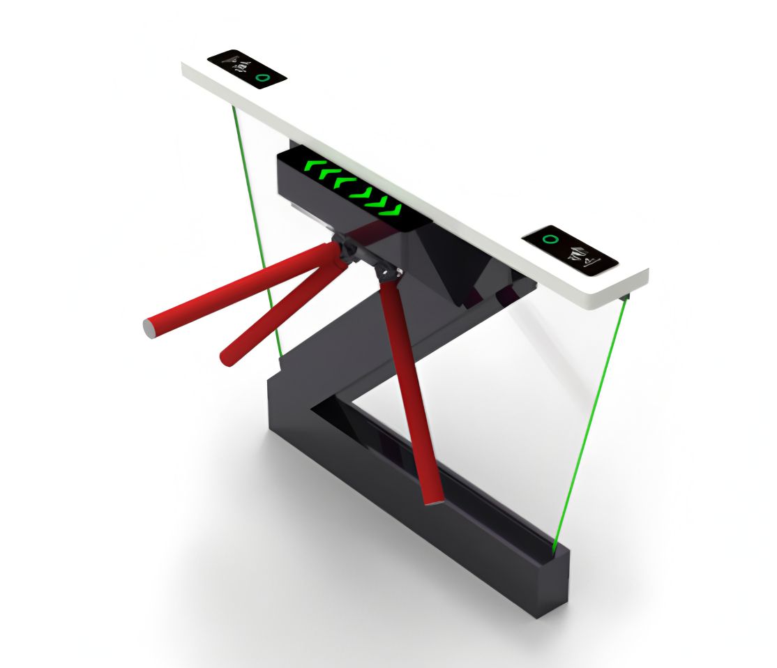 Fingerprint Control Tripod Gate Security In One Elegant Design