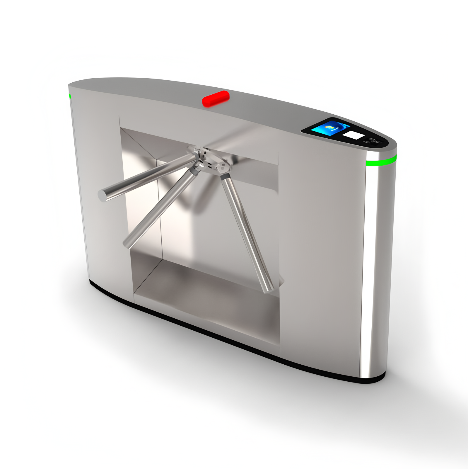Security Tripod Turnstile Gate Efficient RFID Card Reader For Smooth Entry