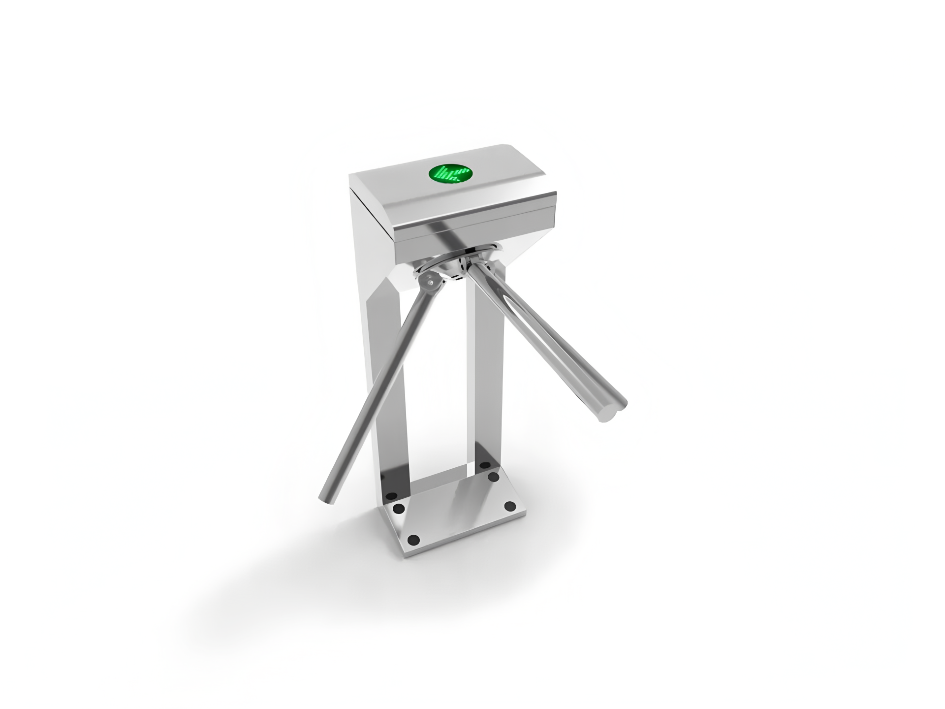 Anti Following Drop Arm Tripod Turnstile Gate AC220V 50Hz