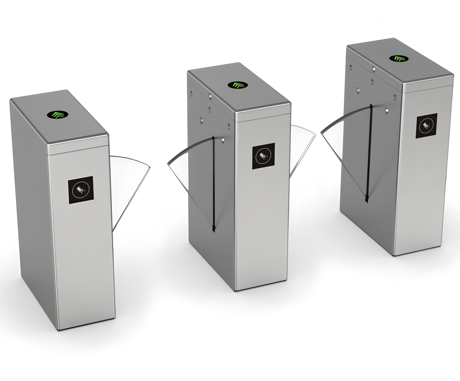Versatile Compatibility and Intelligent Management Flap Barrier Turnstile for Smooth Access