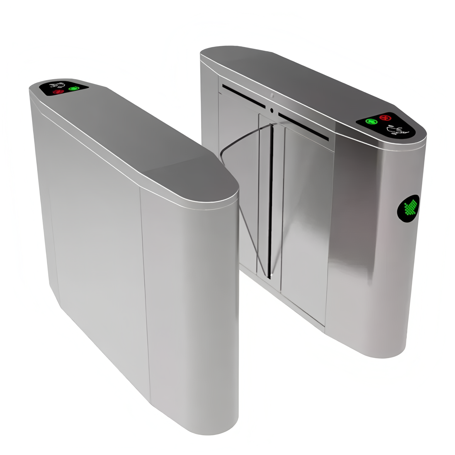 BLDC Motor Automatic Systems Flap Barrier Turnstile Anti Pinch