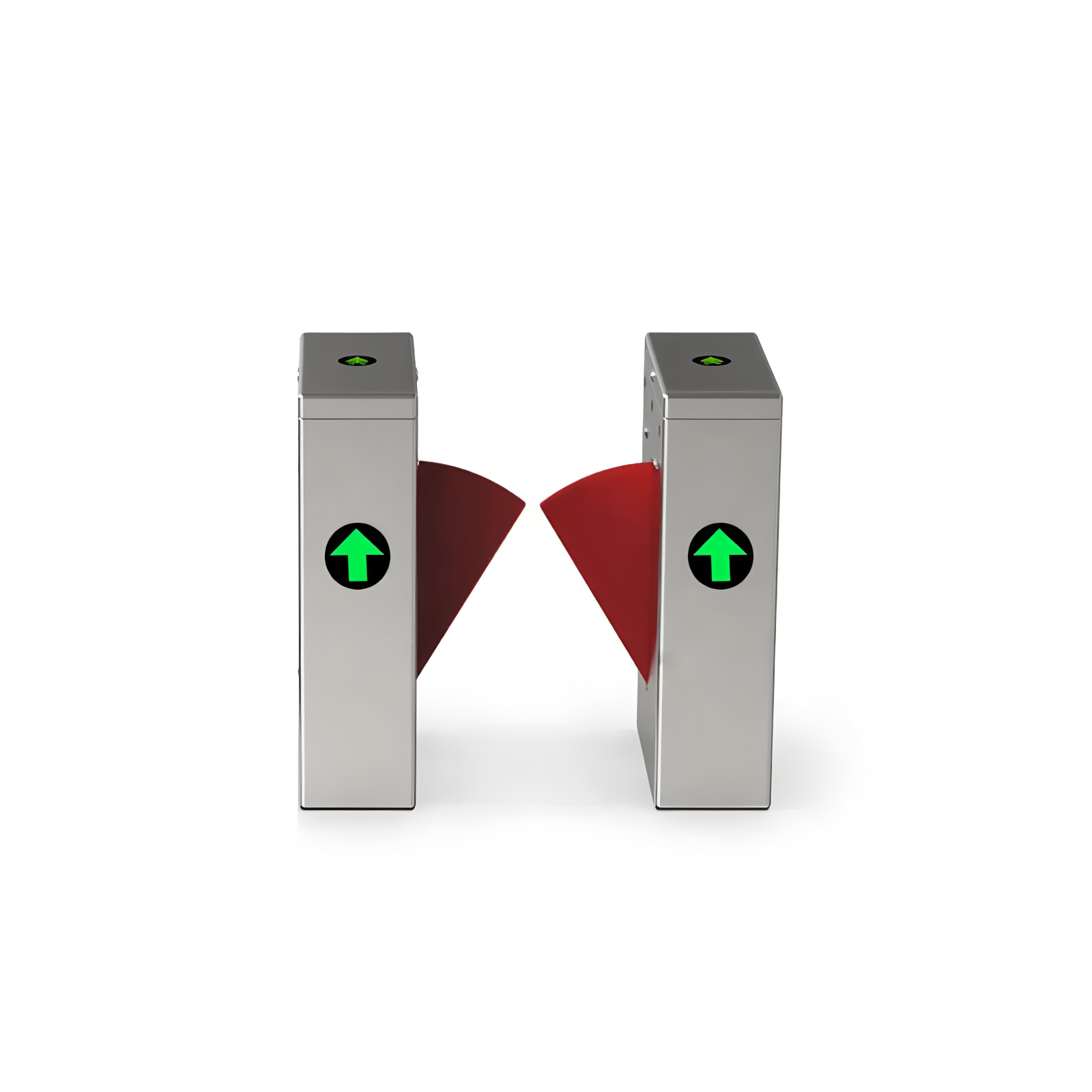 CNC Laser Cutting Automatic Flap Barrier Turnstile Emergency Open