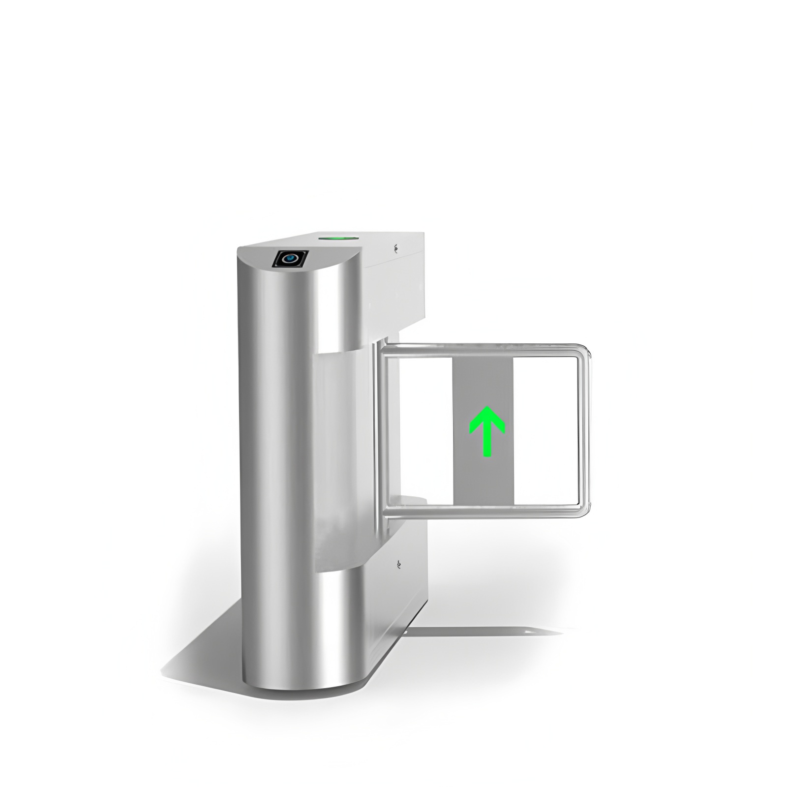 Automatic Access Control Swing Barrier Gate Turnstile Fast Speed With Card Reader