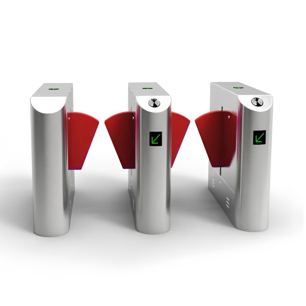 SUS304 Flap Barrier Access Control System Gate For Banks And Hotels