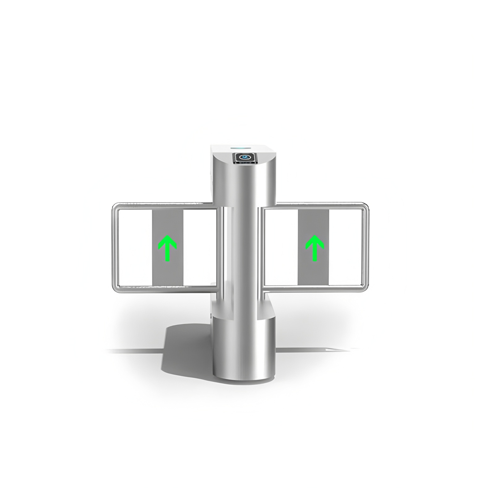 Automatic Access Control Swing Barrier Gate Turnstile Fast Speed With Card Reader
