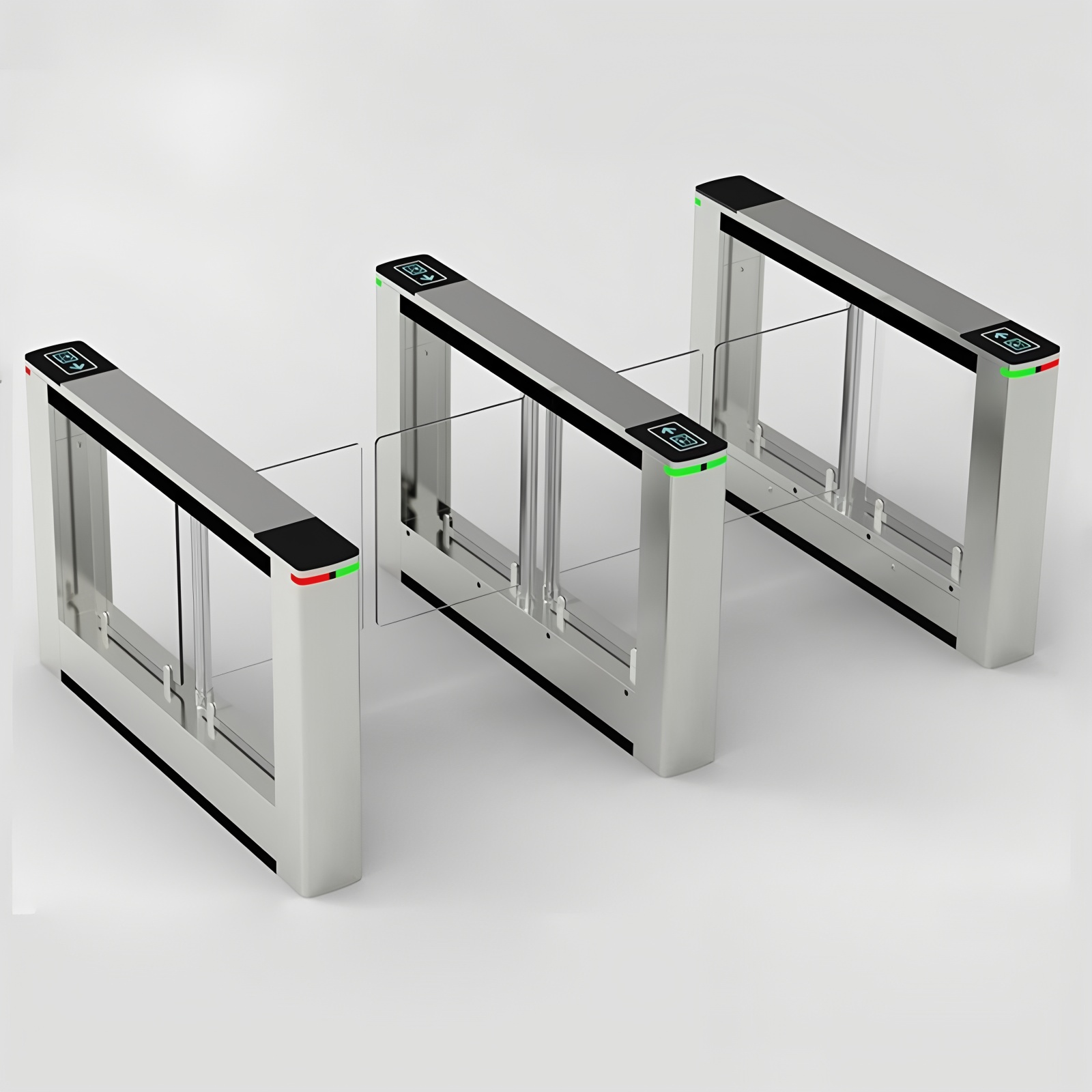 Premium Quality Swing Turnstile Gate with Access Control System for Efficient Crowd Management