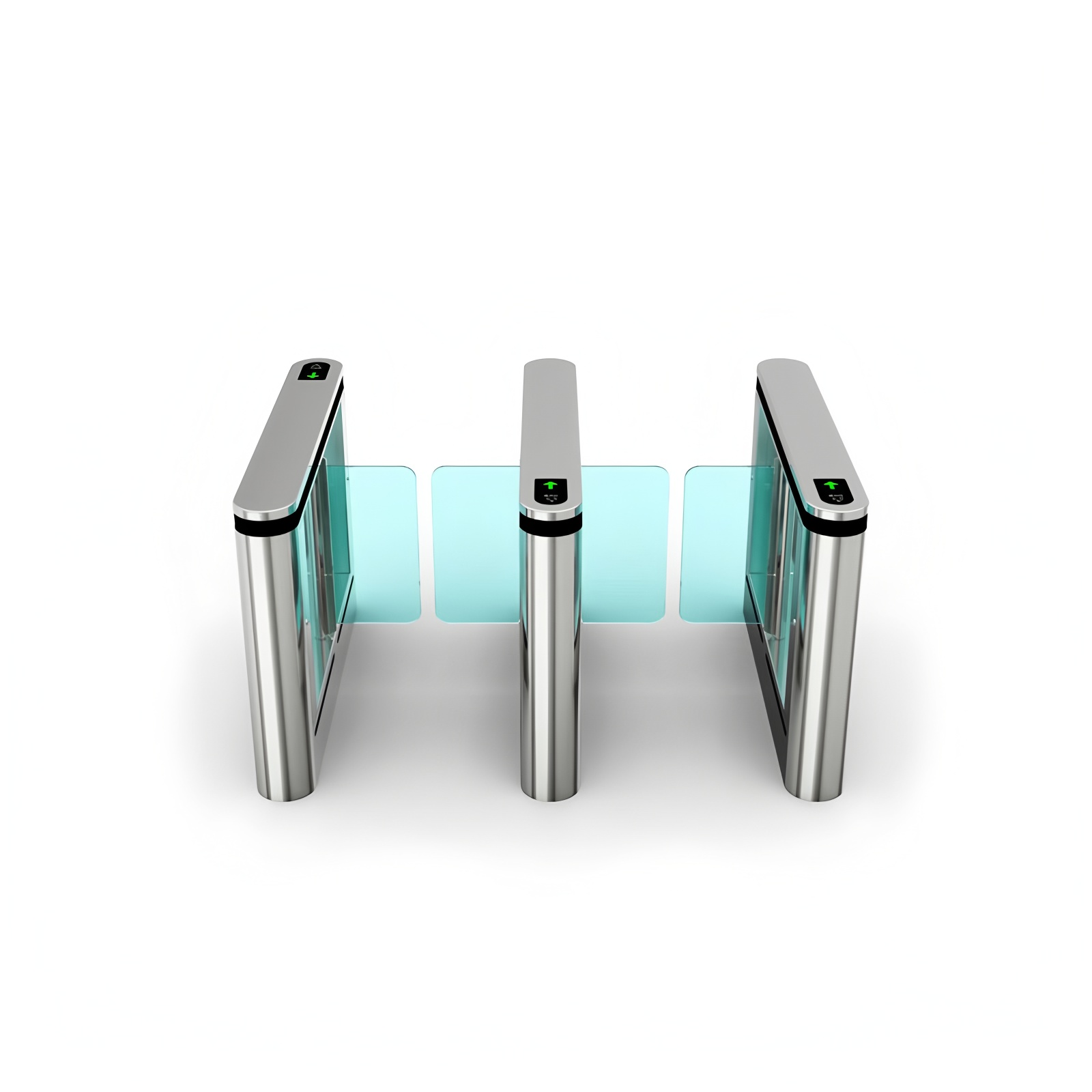 Stainless Steel Pedestrian Access Control High Speed Gate DC24V 50HZ