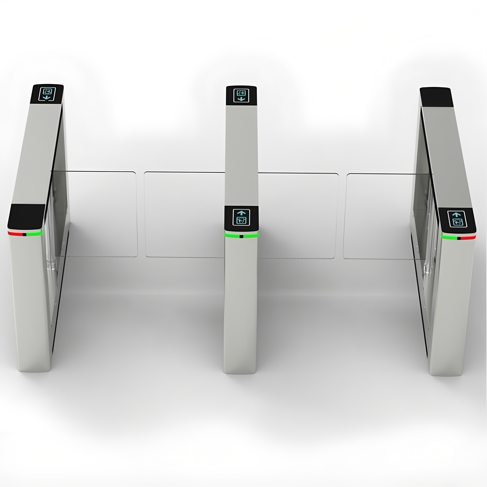 Premium Quality Swing Turnstile Gate with Access Control System for Efficient Crowd Management