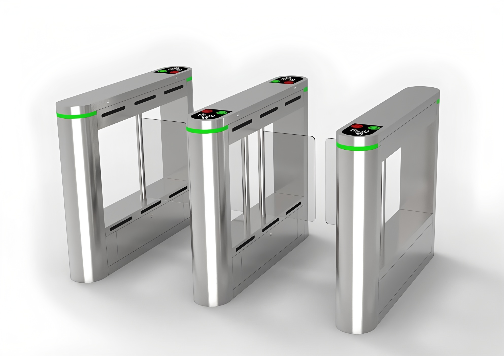 Motor Speed 100r/min Swing Turnstile Gates for Improved Access Control