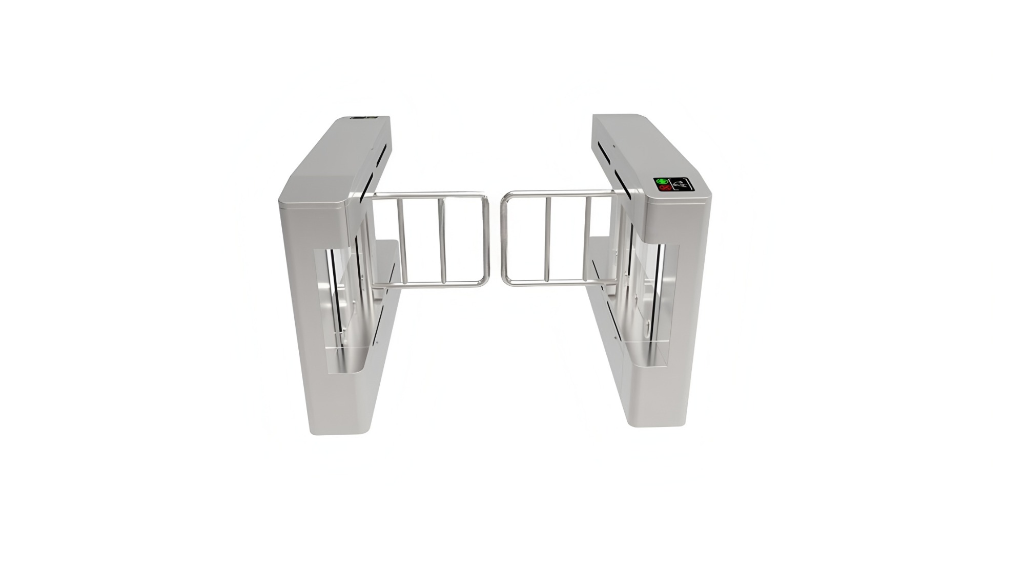 OEM ODM Fingerprint Access Control Supermarket Entrance Turnstile IP54