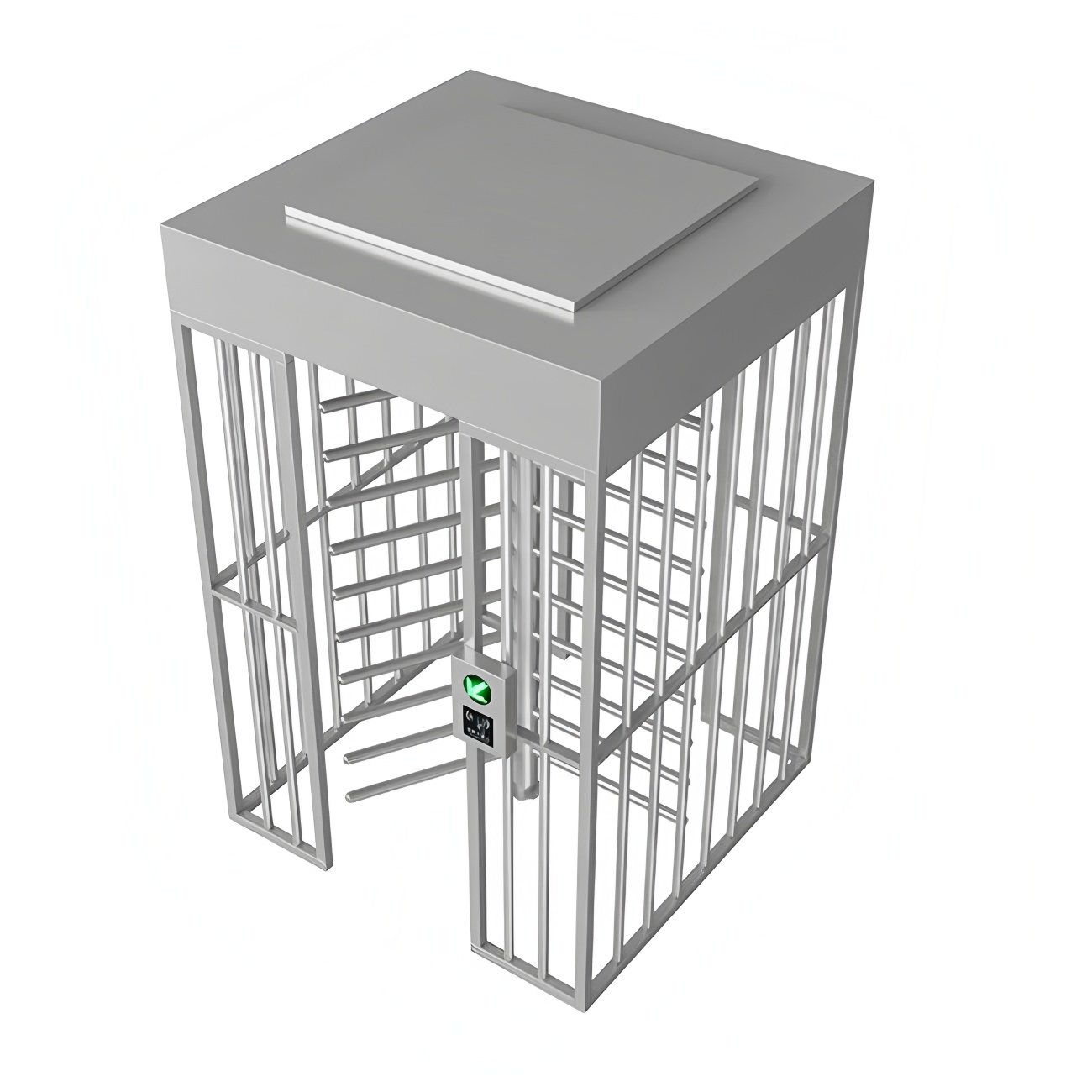 One Way Entry Bi-direction Step Up Security Full Height Turnstiles for Ultimate Access Control
