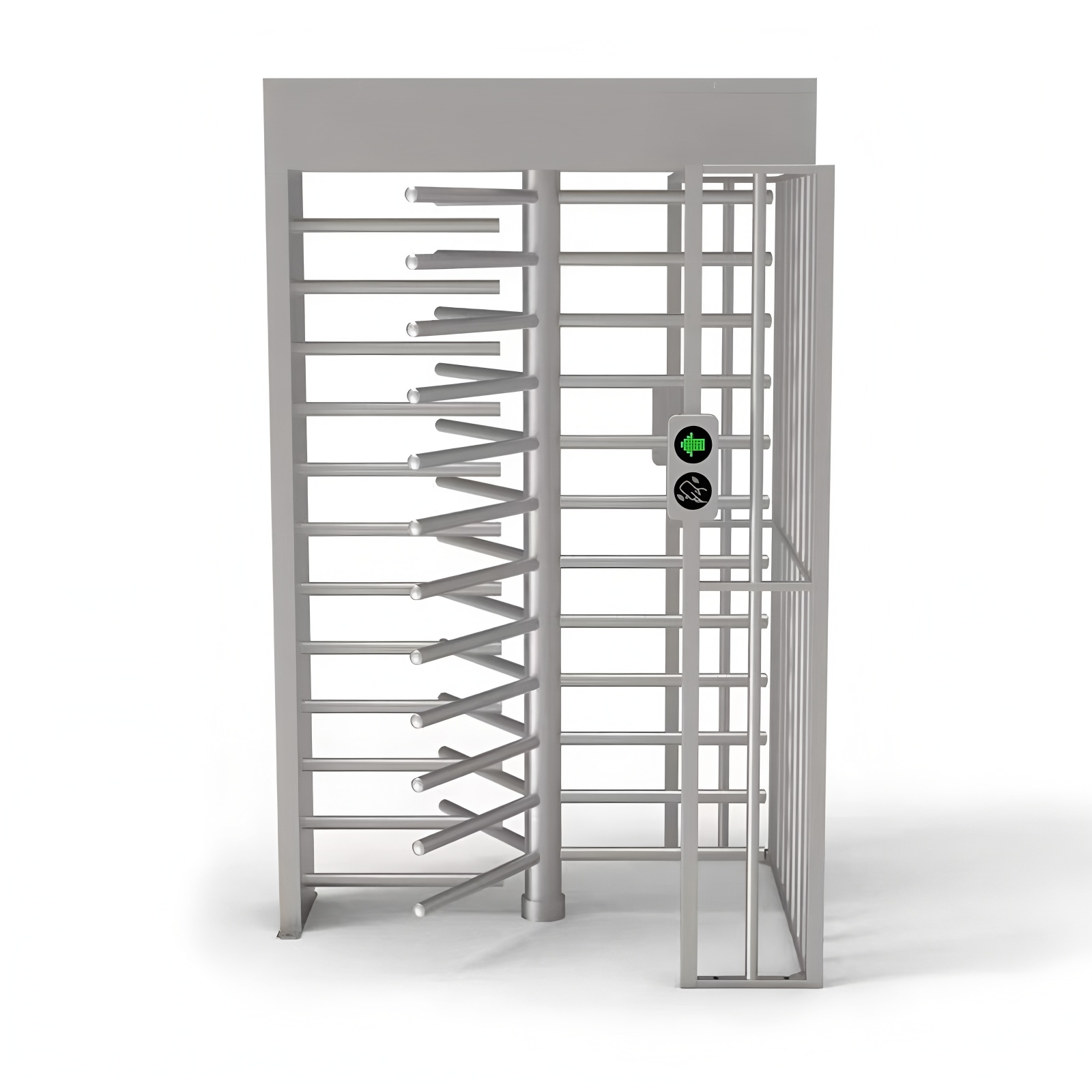 30-40 Persons/Min Biometric Full Height Turnstile 1500*1500*2300mm
