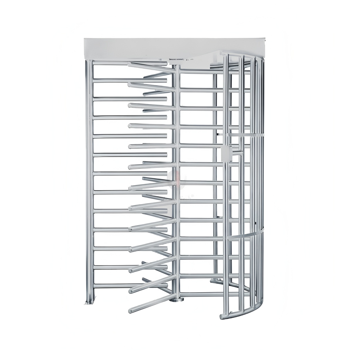 SUS304 Full Height Security Turnstile Rotating Security Gates Bidirectional