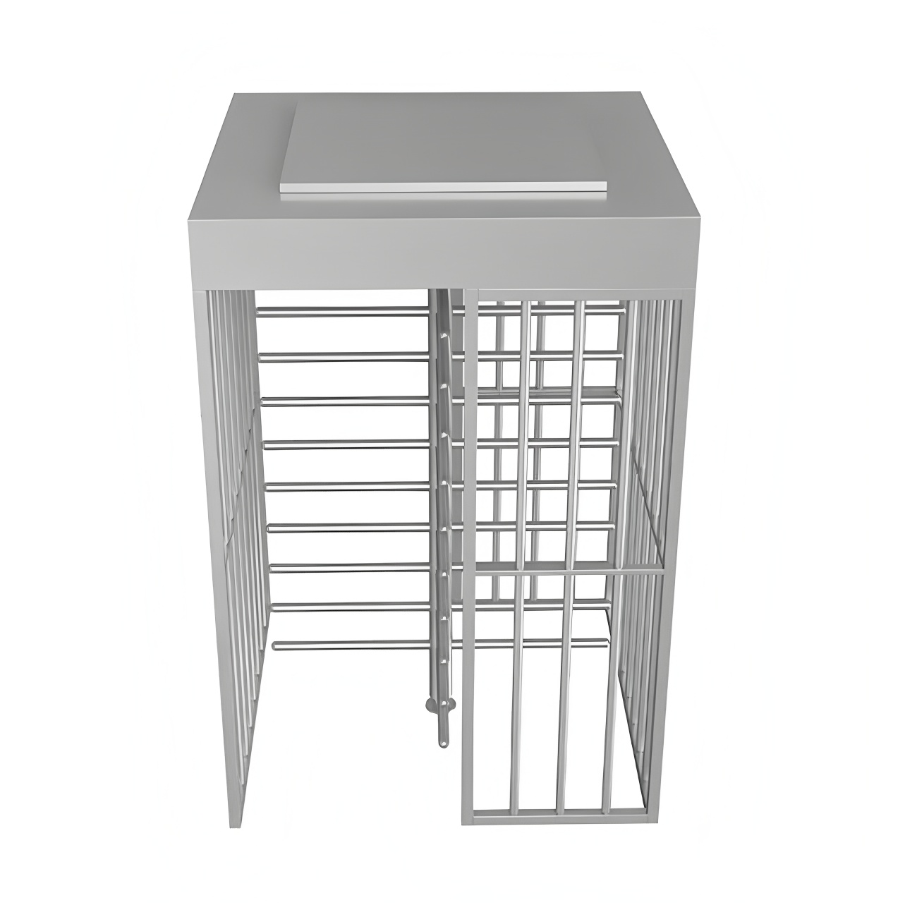 RS485 Access Control Full Height Turnstile Gate With QR Code Reader