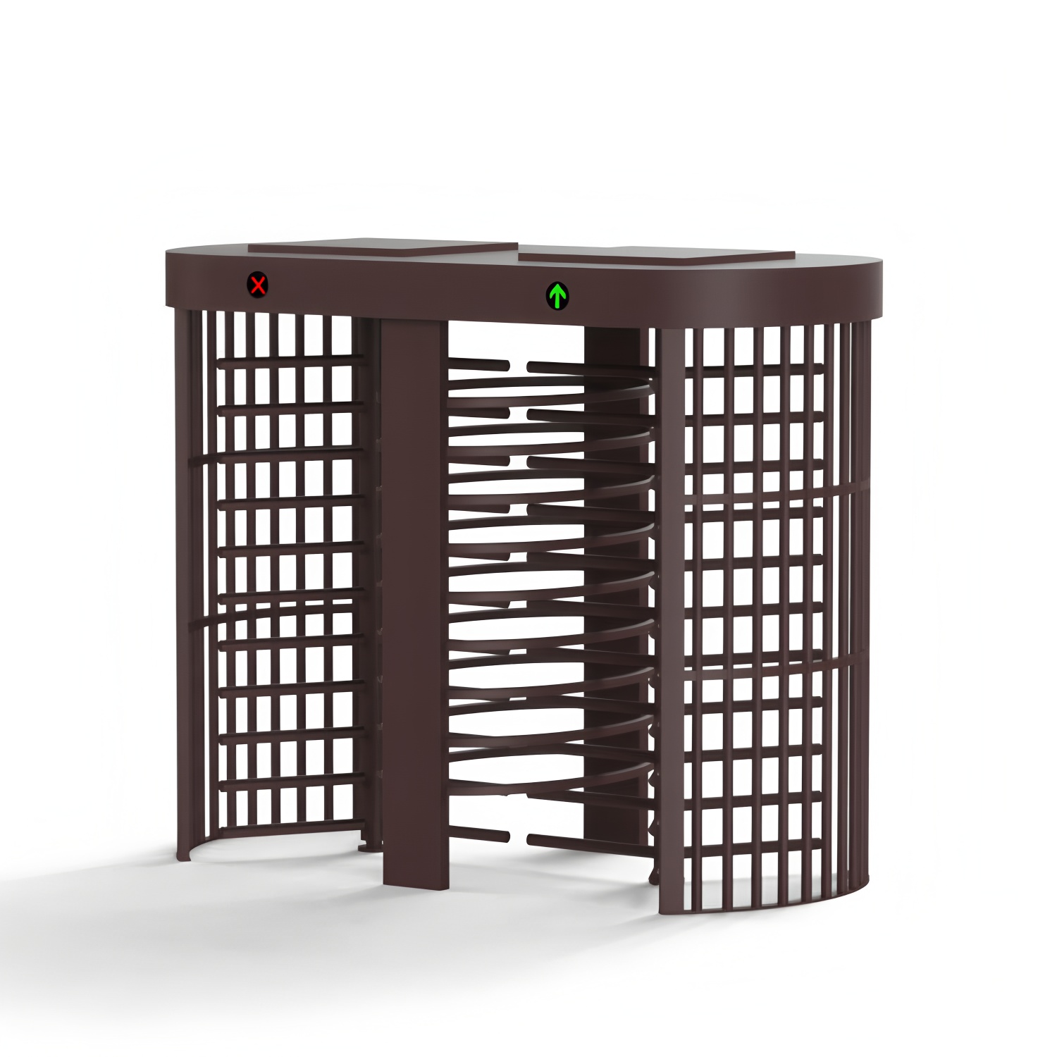 304SUS Access Intelligent Full Height Turnstile Gate Passage Width 650mm
