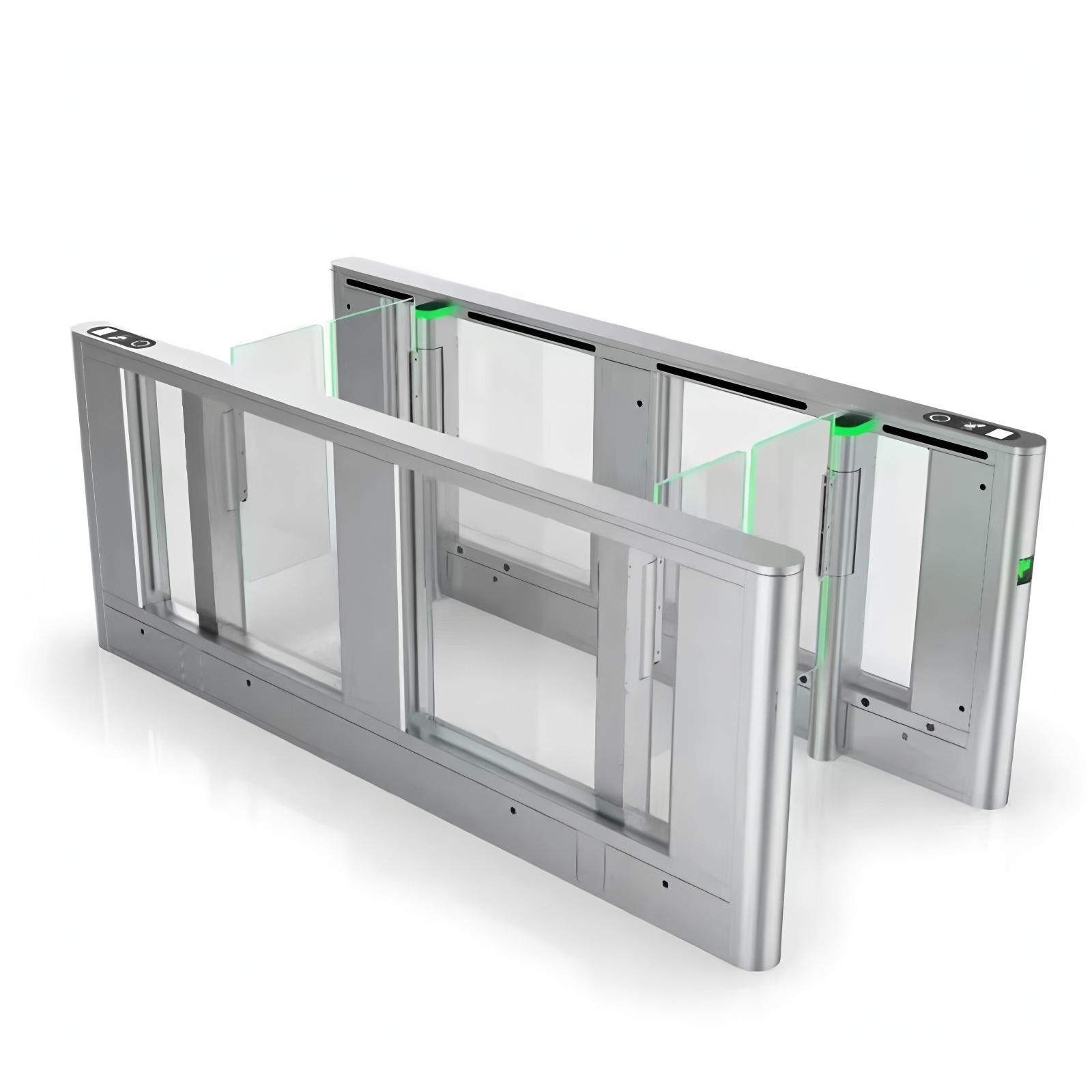 Automatic AB Door Anti-Tailgating Speedlane Turnstile Gate For Apartment Entrance Access Control System