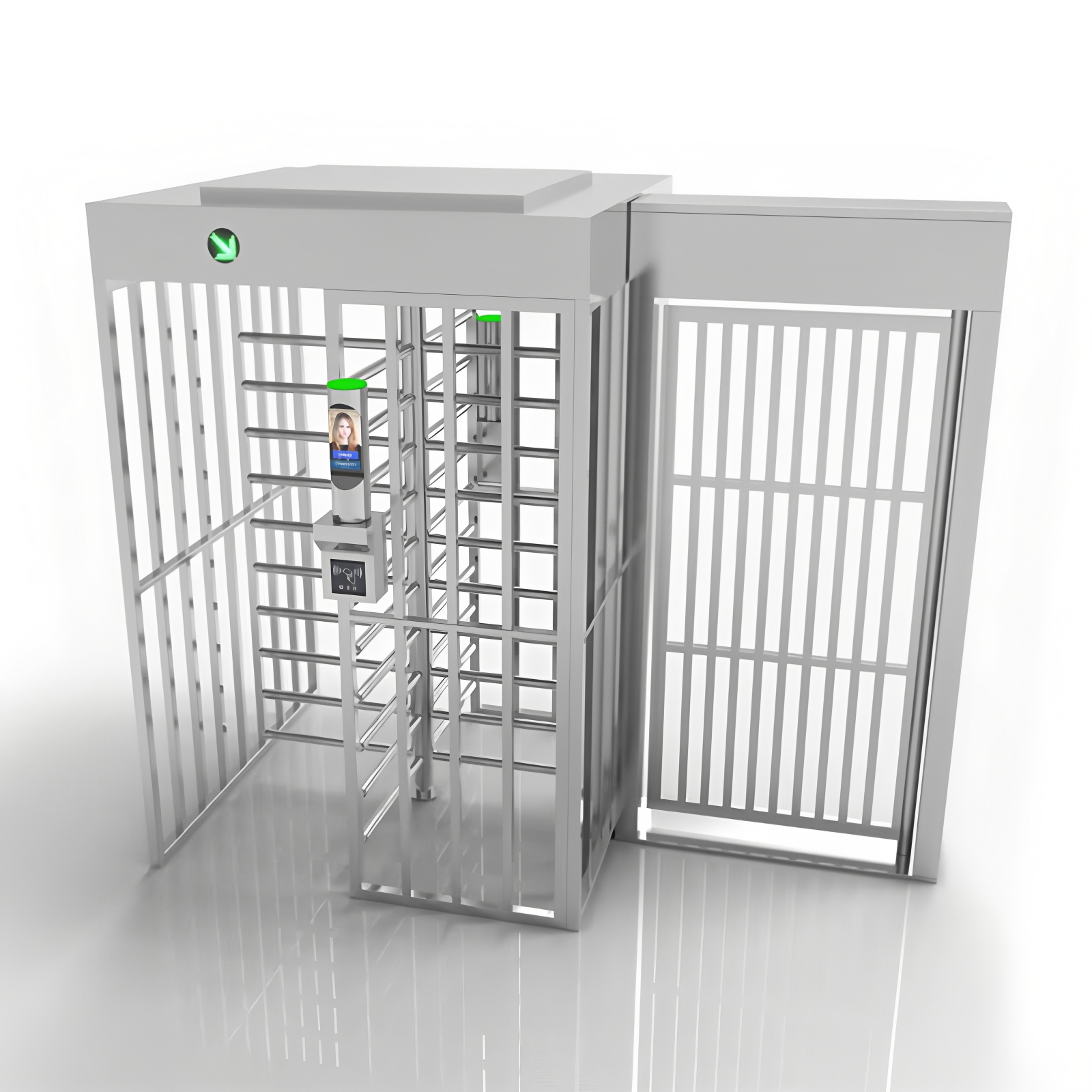 120/90 Degree Full Height Turnstile Bidirectional