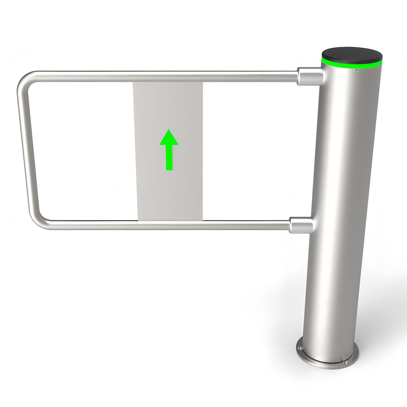 Cylindrical Speed Lane Turnstile Gate Strong Light and High Temperature Resistance