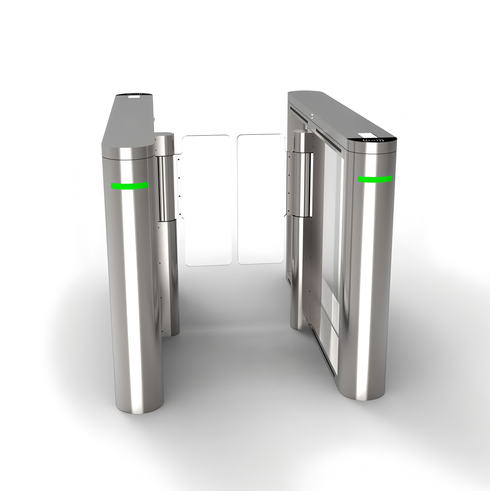 Automatic Office Building High Speed Lane Gate Turnstiles With Face Recognition
