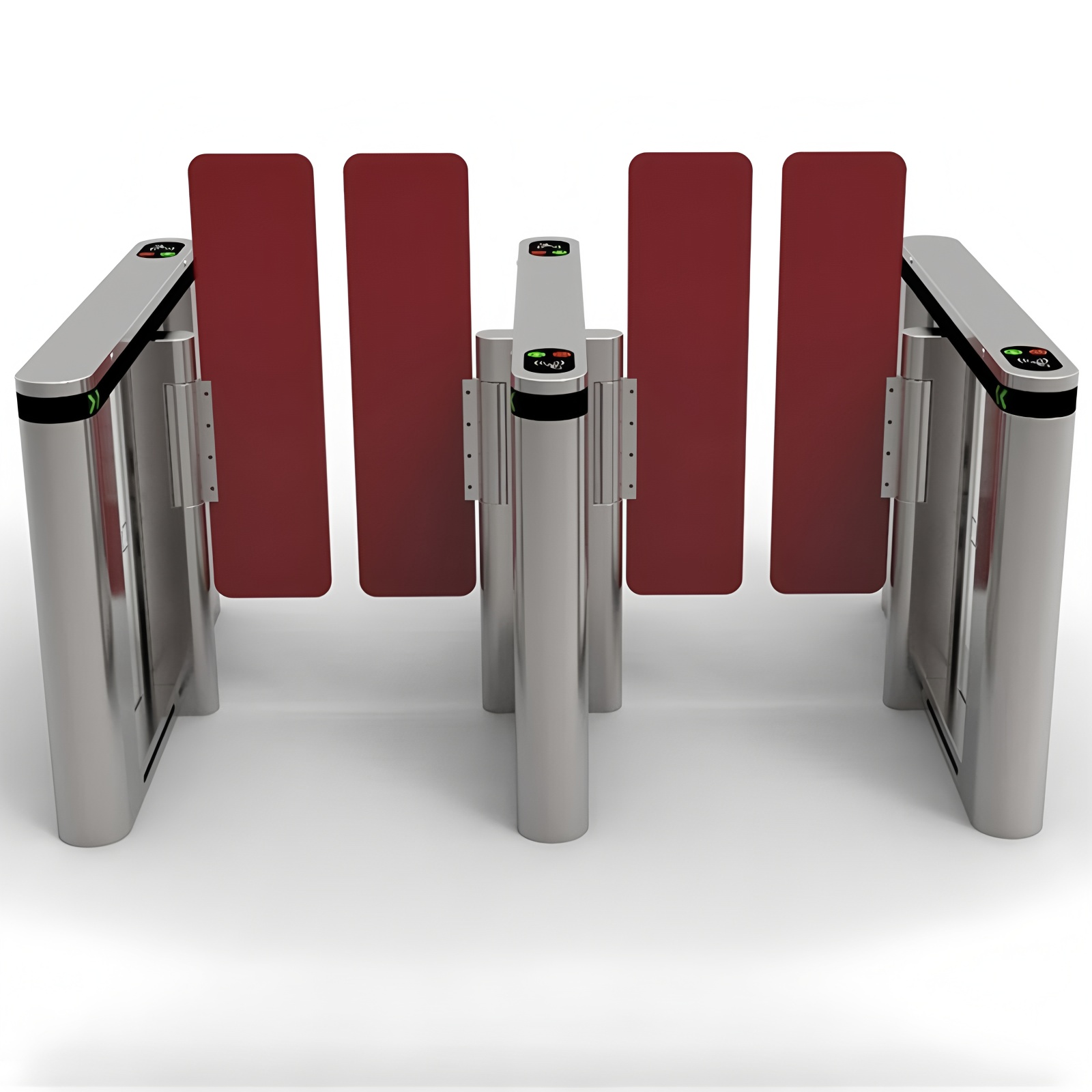 High End Halls Speed Lane Gate Turnstile Full Automatic Rfid