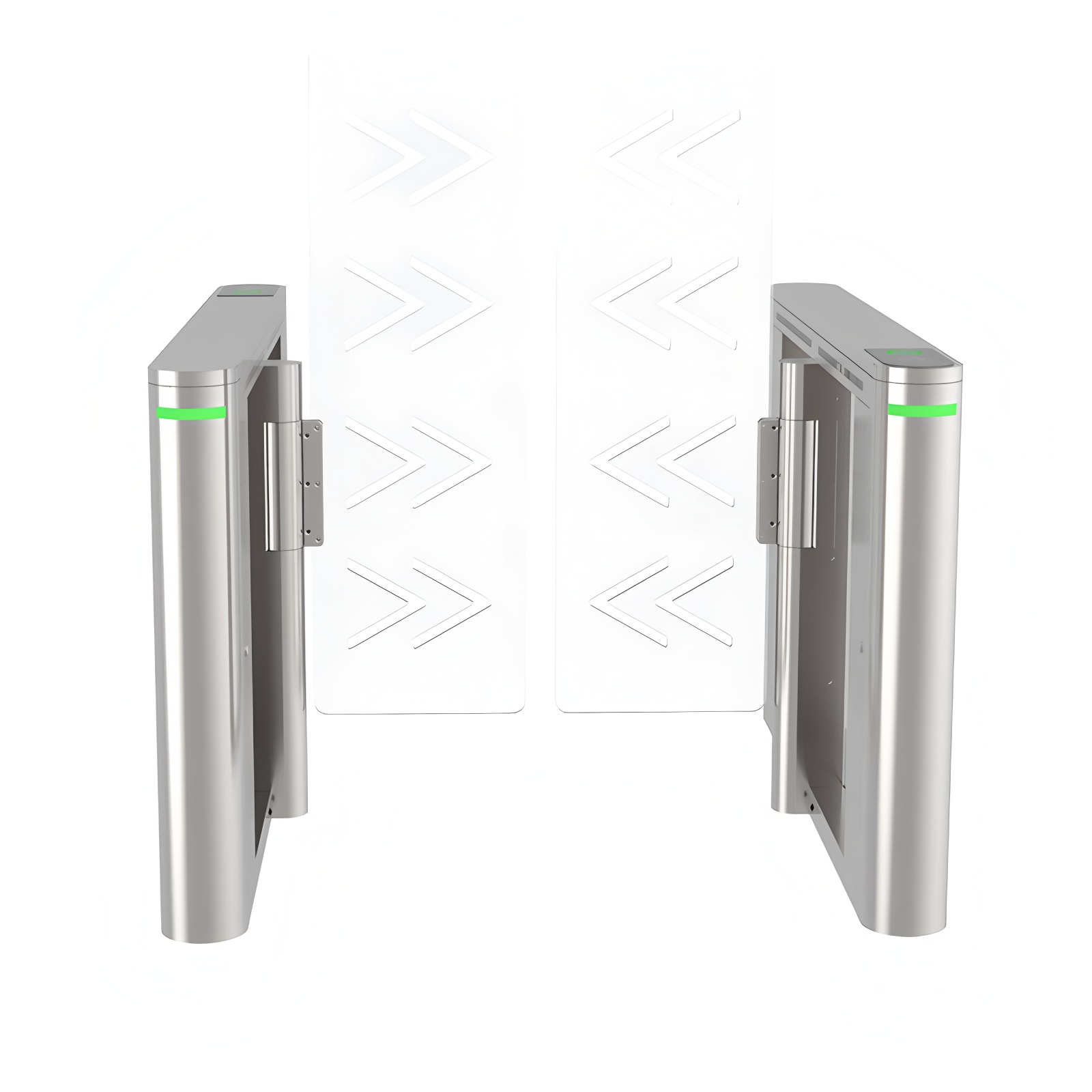 Anti Panic Barcode Scanner Speed Lane Gate Turnstile 150W
