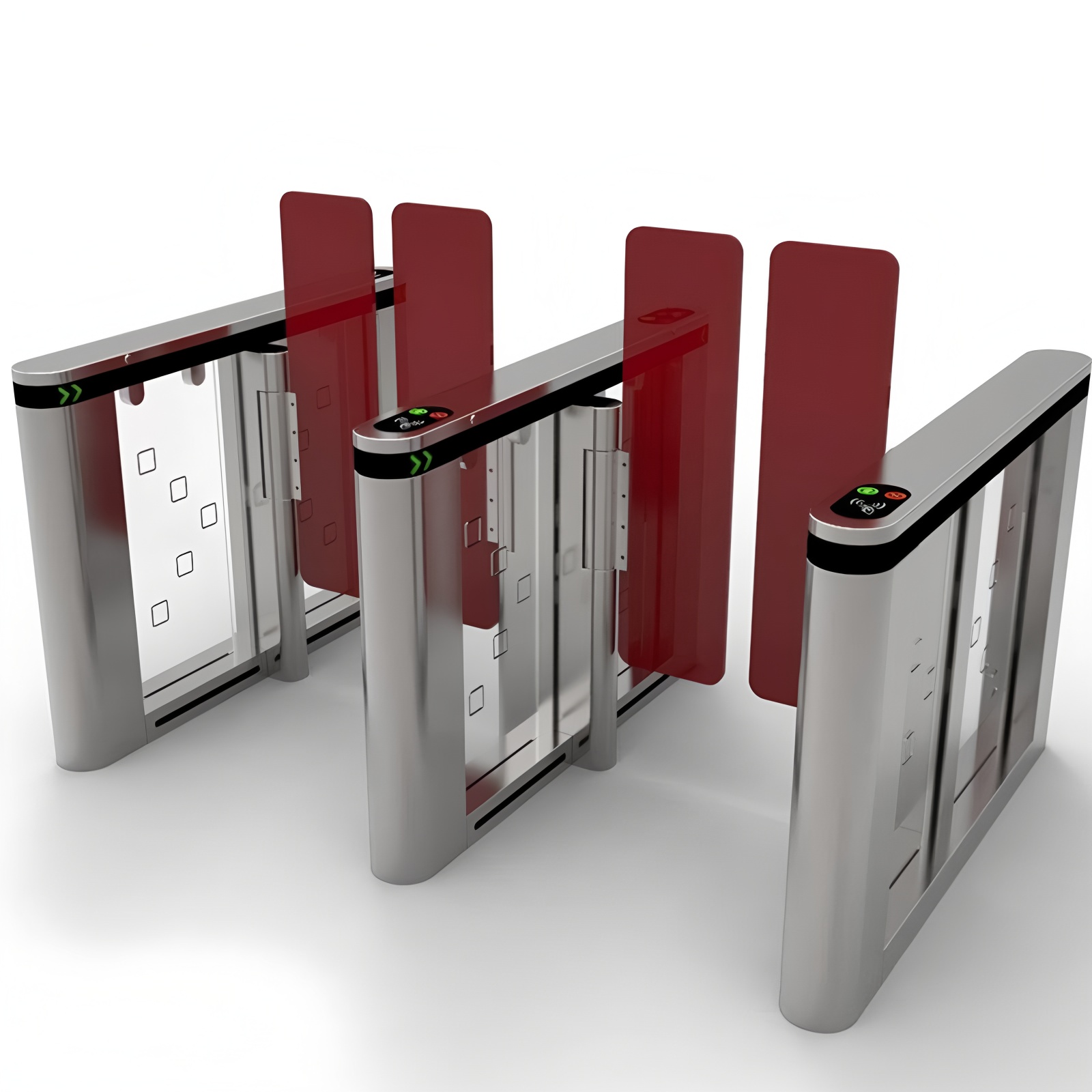 High End Halls Speed Lane Gate Turnstile Full Automatic Rfid