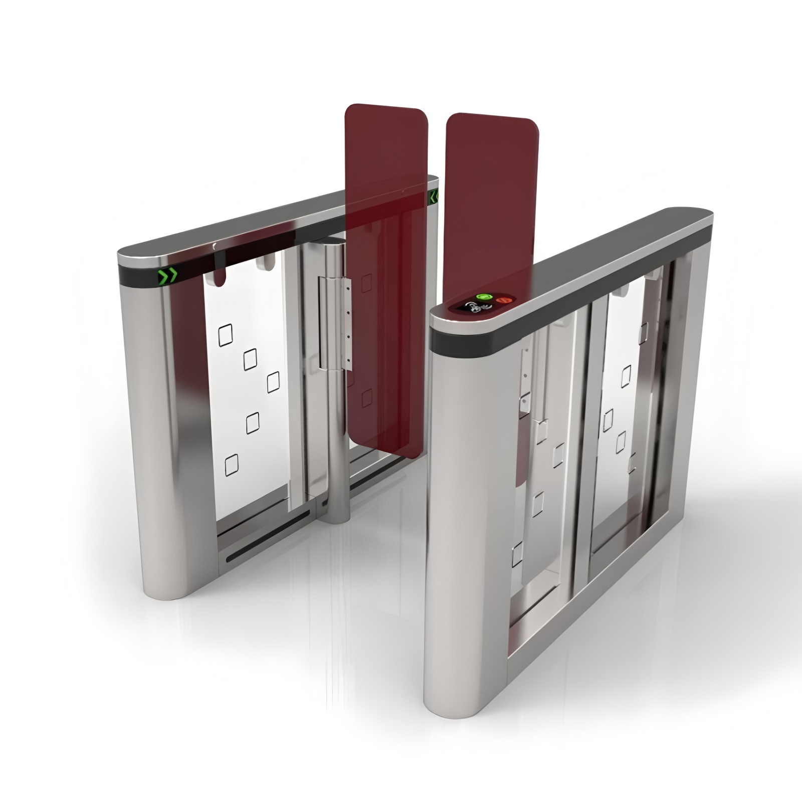 High End Halls Speed Lane Gate Turnstile Full Automatic Rfid