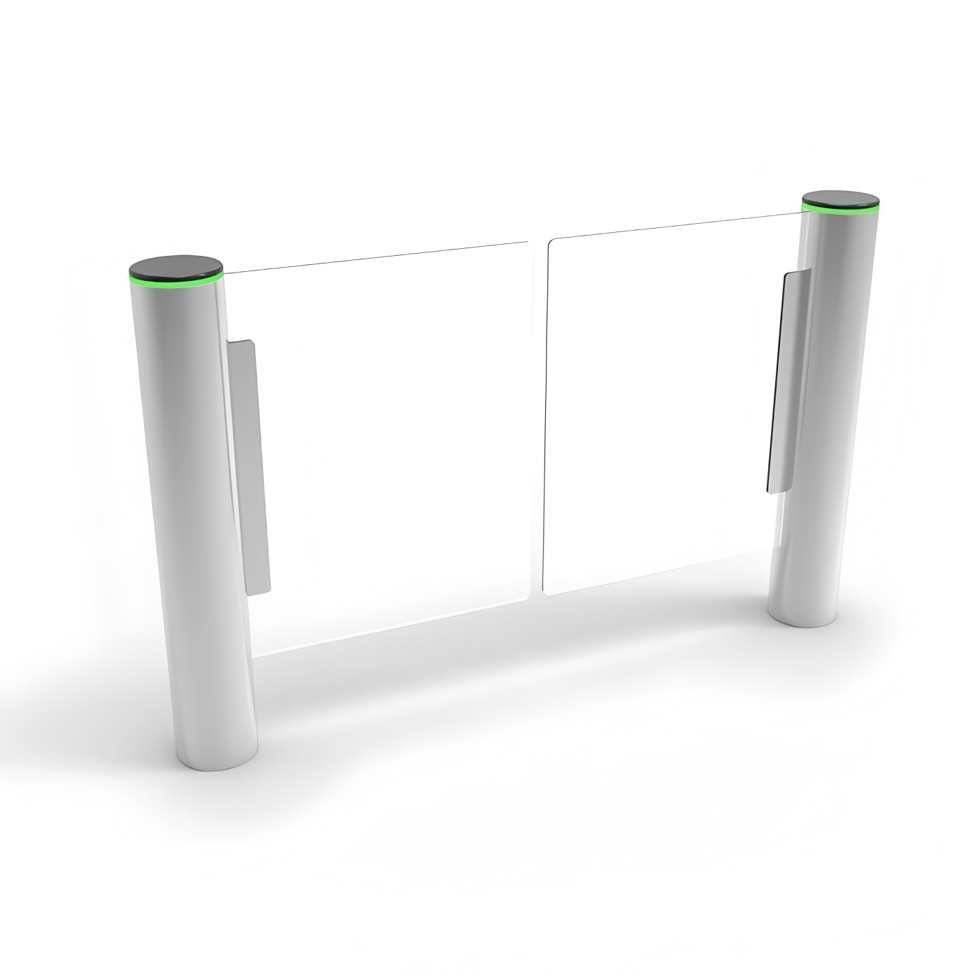 Cylindrical 304 Sus Access Control Gate Swipe Card Face For Building Office