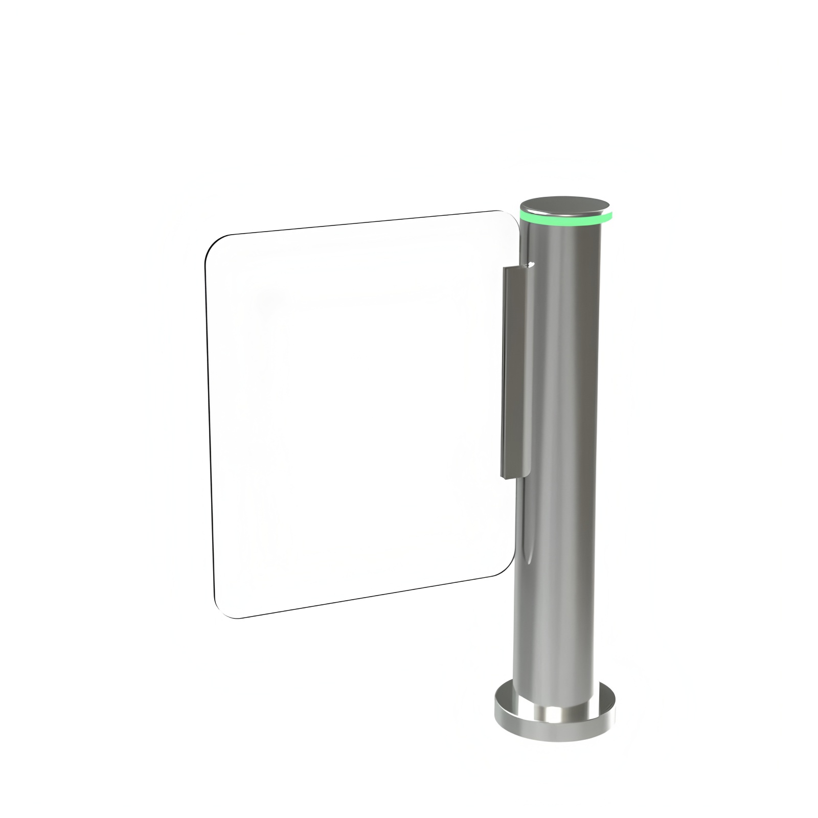 Acrylic 900mm Access Control Speed Gates Office Building Turnstiles OEM