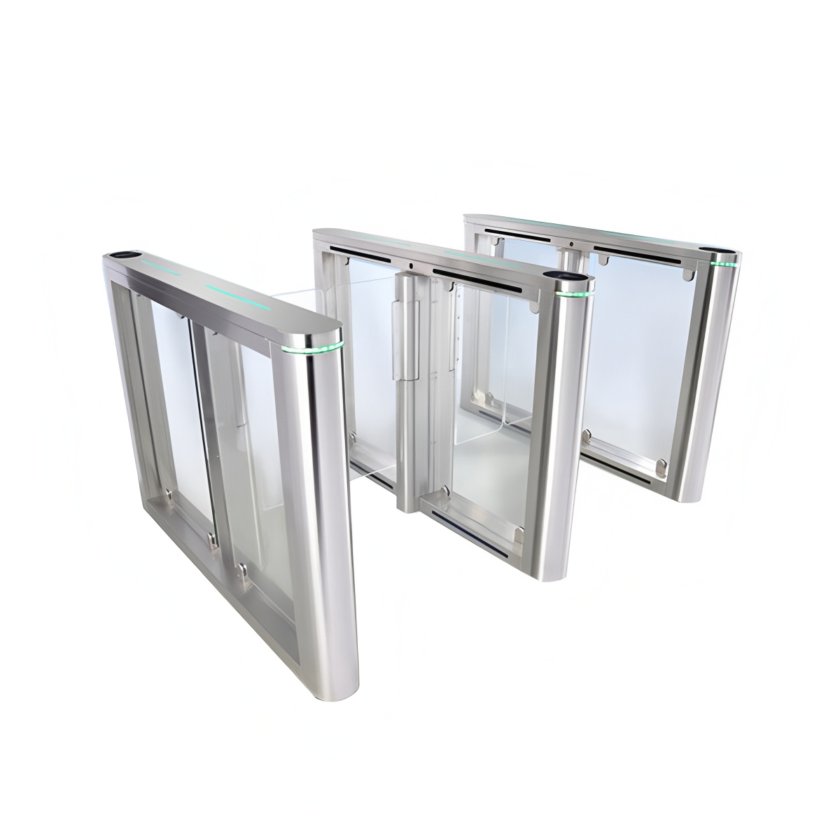 DC Brushless Motor Slim Speed Gate Turnstile Security Doors 0.2 Second