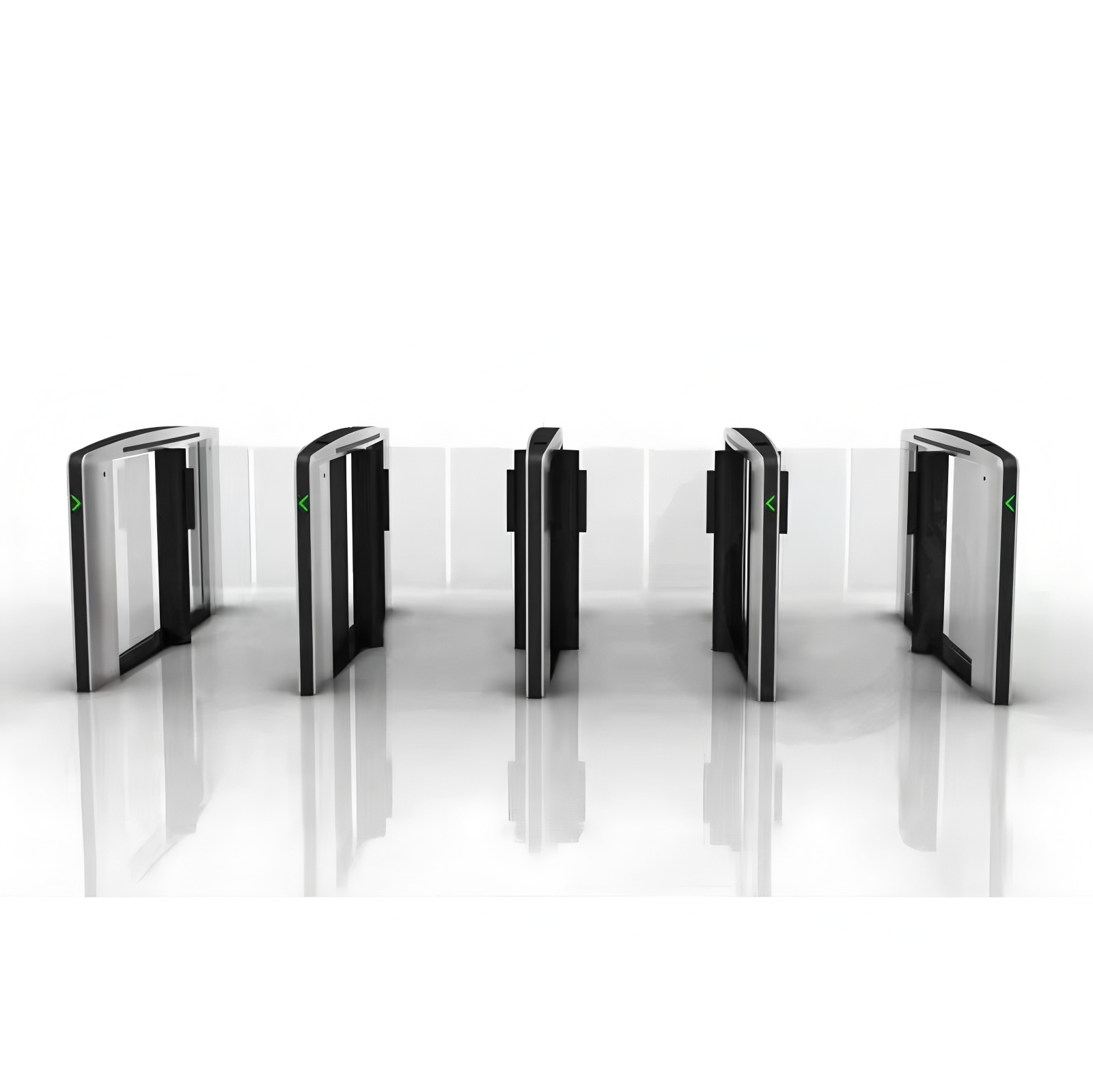 Powder Coated Stainless Steel Subway Speed Lane Gate Turnstile 240VAC
