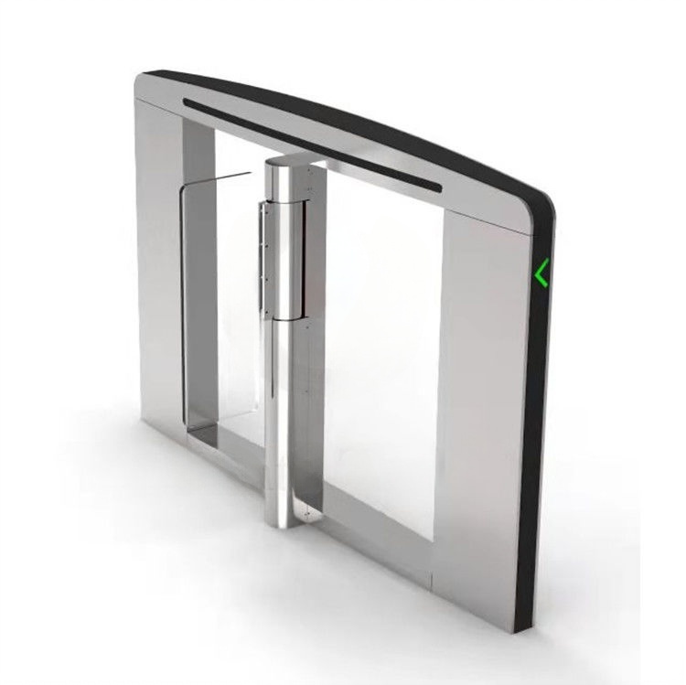 304 Stainless Steel Pedestrian Speed Lane Gate Turnstile 45 People/Minute